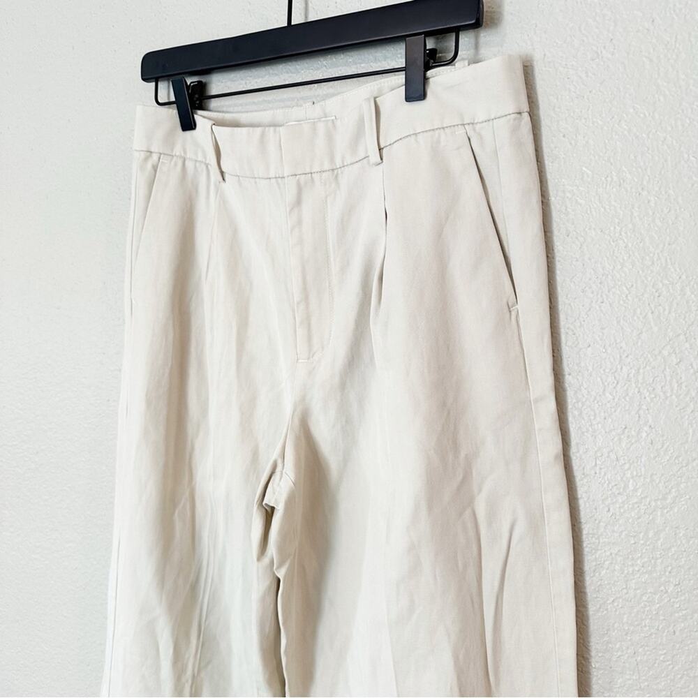 Madewell Pants Womens Slouchy Straight Drapey Twill Muted Stone Size‎ 4 - Picture 5 of 12